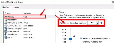 RAM selction