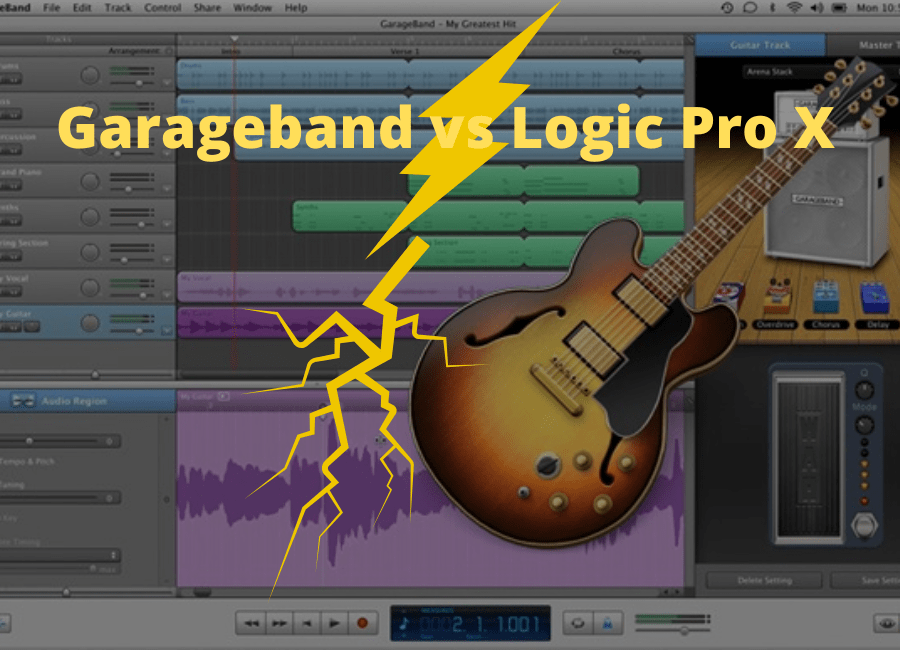 Logic Pro X vs garageband